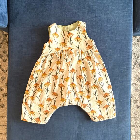 Handmade daisy romper - Picture 1 of 5